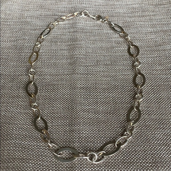 Tous Sterling Silver Oval Link Necklace - Picture 2 of 8